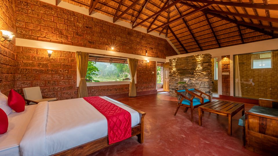 Rustic Stone Cottages at The Gudlu Resort Chikmagalur